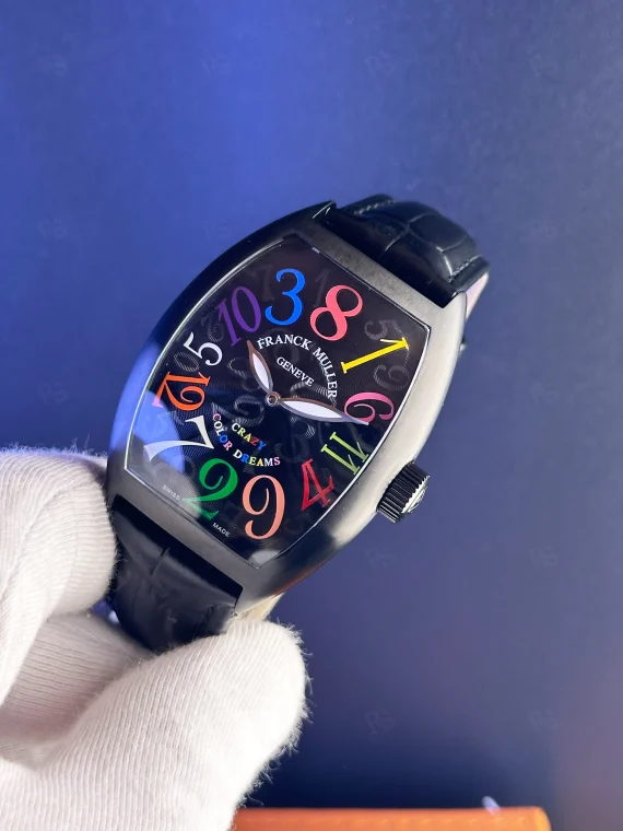 Franck Muller Color Dreams Otomatik – Siyah Kasa Replika Saat