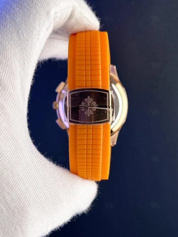 Patek Philippe Aquanat Chronograph- Turuıncu Saniye