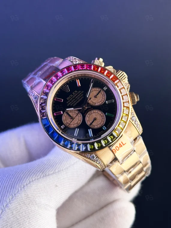 Rolex Daytona 116595RBOW Rose Gold & Rainbow Bezel