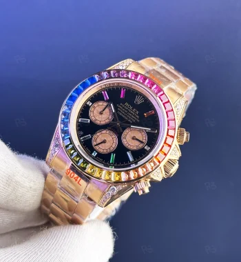 Rolex Daytona 116595RBOW Rose Gold & Rainbow Bezel