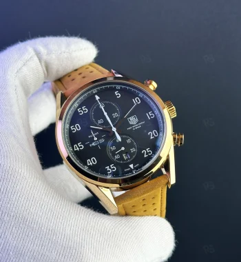 TAG Heuer SpaceX – Klasik Şıklık Pilli Kronograf Saat