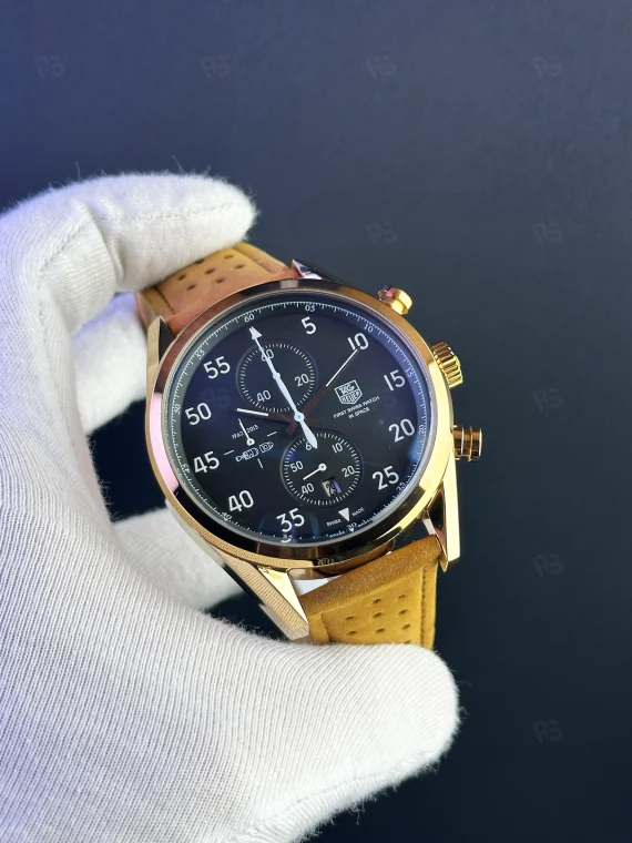 TAG Heuer SpaceX – Klasik Şıklık Pilli Kronograf Saat