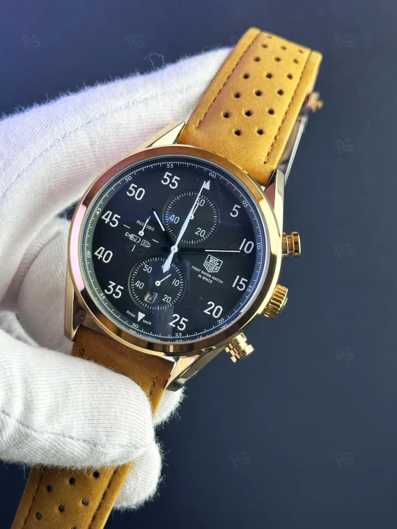 TAG Heuer SpaceX – Klasik Şıklık Pilli Kronograf Saat