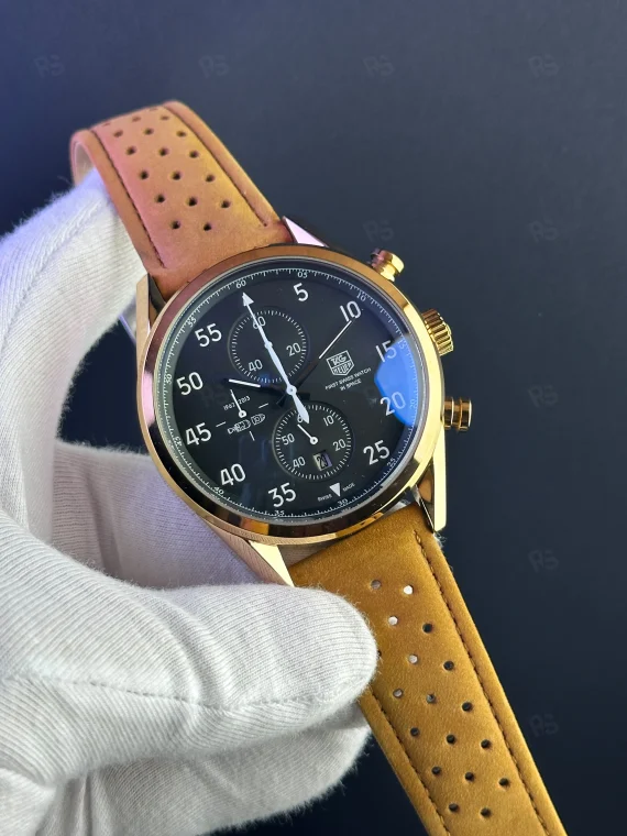 TAG Heuer SpaceX – Klasik Şıklık Pilli Kronograf Saat