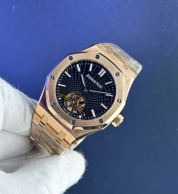 Audemars Piguet Royal Oak Tourbillon – Rose Gold & Açık Mekanizma