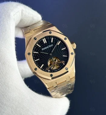 Audemars Piguet Royal Oak Tourbillon – Rose Gold & Açık Mekanizma