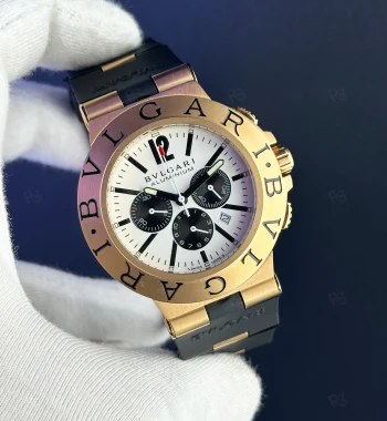 Bvlgari Aluminium Quartz Chronograph ReplikaSaat-radikalsaat