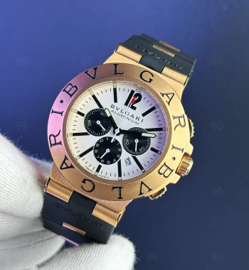 Bvlgari Aluminium Quartz Chronograph ReplikaSaat-radikalsaat