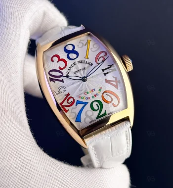 Franck Muller Color Dreams Otomatik – Rose Kasa Replika Saat