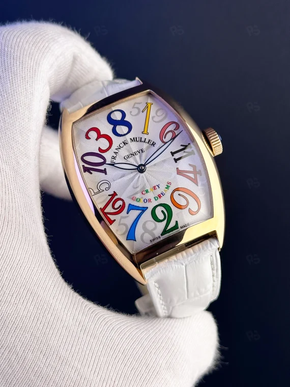 Franck Muller Color Dreams Otomatik – Rose Kasa Replika Saat