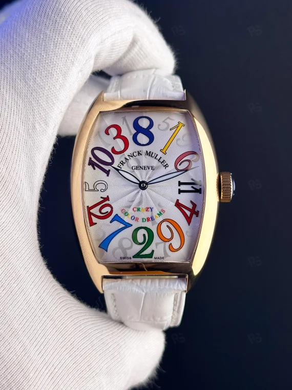 Franck Muller Color Dreams Otomatik – Rose Kasa Replika Saat