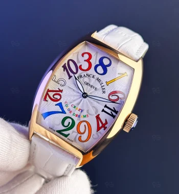 Franck Muller Color Dreams Otomatik – Rose Kasa Replika Saat