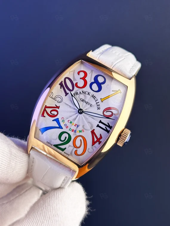 Franck Muller Color Dreams Otomatik – Rose Kasa Replika Saat