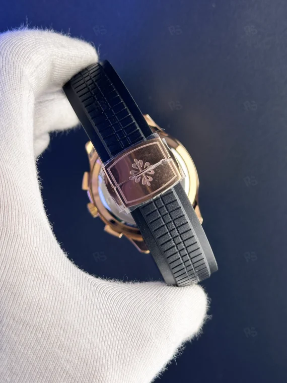 Patek Philippe Aquanat Chronograph Replika - Rose Gold