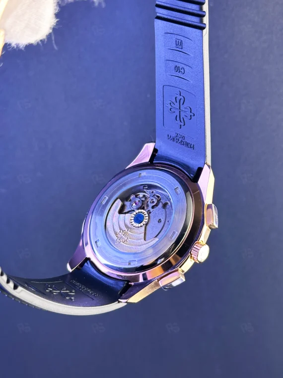 Patek Philippe Aquanat Chronograph Replika - Rose Gold