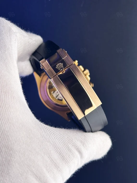 Rolex Daytona Oysterflex – Açık Mekanizmalı Rose Gold & Şampanya Kadran