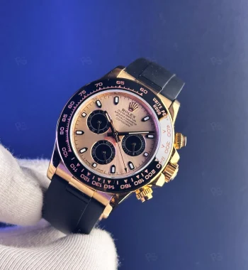 Rolex Daytona Oysterflex – Açık Mekanizmalı Rose Gold & Şampanya Kadran