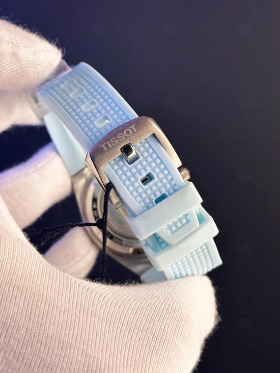 Tissot PRX Ice Blue – Powermatic 80 Otomatik Mekanizma | Mavi Kayış