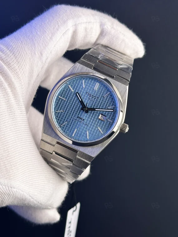 Tissot PRX Ice Blue Çelik – Powermatic 80 Otomatik Saat | Premium Kalite