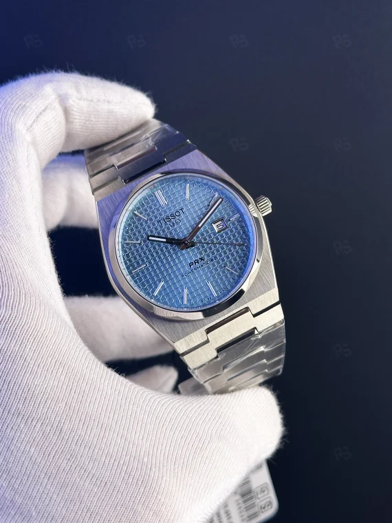 Tissot PRX Ice Blue Çelik – Powermatic 80 Otomatik Saat | Premium Kalite