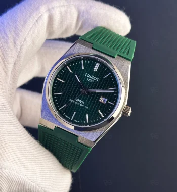 Tissot PRX Powermatic 80 – Orijinal Mekanizmalı Saat | Yeşil Kadran