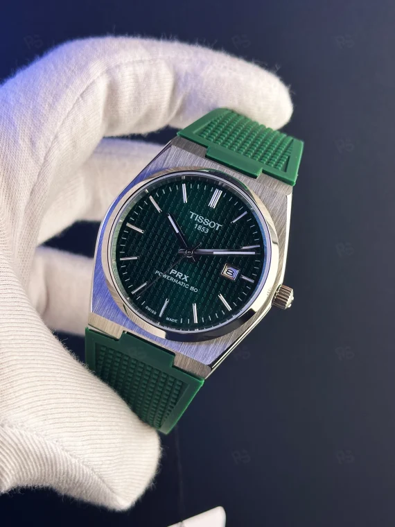 Tissot PRX Powermatic 80 – Orijinal Mekanizmalı Saat | Yeşil Kadran