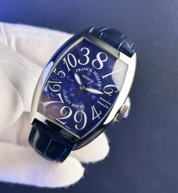 Franck Muller Crazy Hours Lacivert Kadran – Otomatik mekanizma