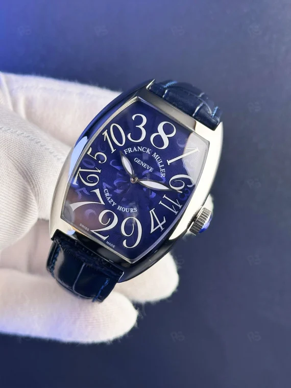 Franck Muller Crazy Hours Lacivert Kadran – Otomatik mekanizma