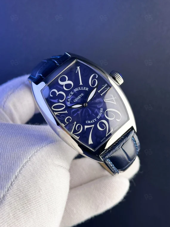 Franck Muller Crazy Hours Lacivert Kadran – Otomatik mekanizma