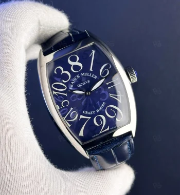 Franck Muller Crazy Hours Lacivert Kadran – Otomatik mekanizma