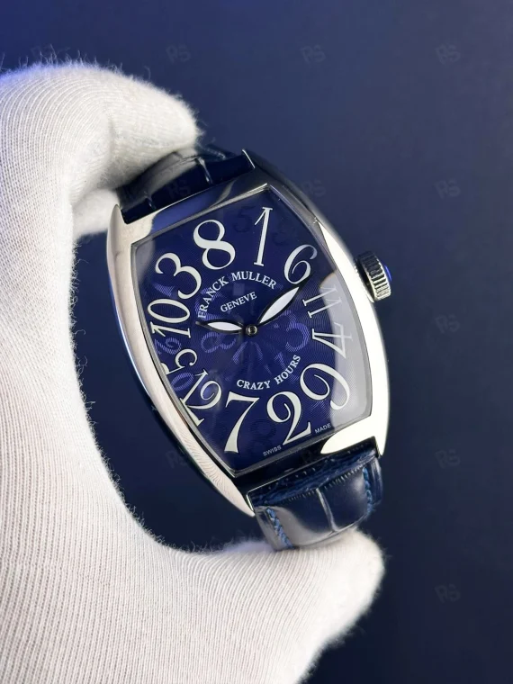 Franck Muller Crazy Hours Lacivert Kadran – Otomatik mekanizma