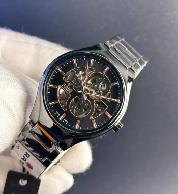 Rado Automatic Erkek Saati – Siyah Skeleton Kadran & Seramik Bilezik