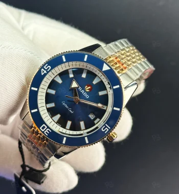 Rado Captain Cook Erkek Saati – Mavi Kadran & Seramik Bezel