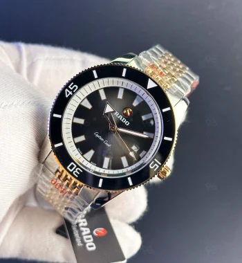 Rado Captain Cook Erkek Saati – Siyah Kadran & Seramik Bezel
