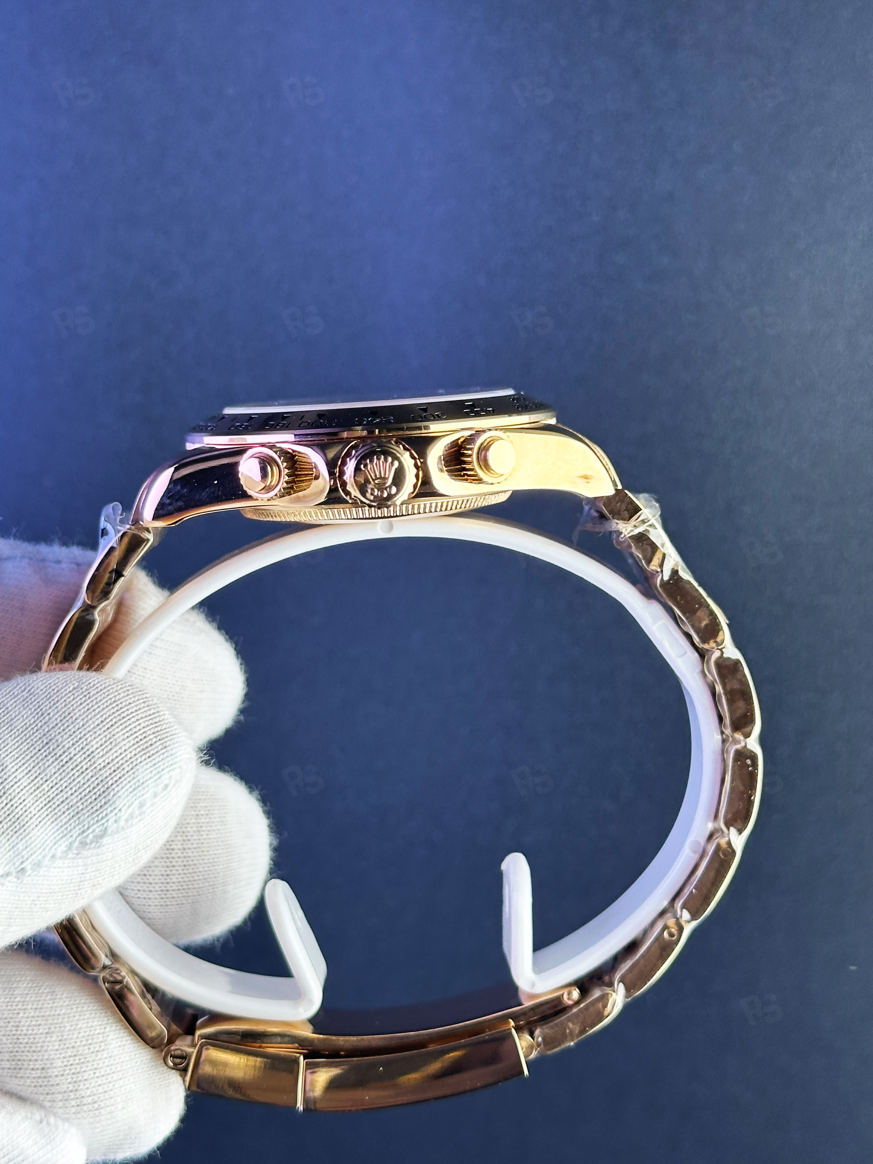 Rolex Daytona Chocolate Arabic Ceramic 116515 Rose Gold (3) Rolex Daytona 116515 erkek saati