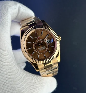 Rolex Sky-Dweller Erkek Saat – Kahverengi Kadran