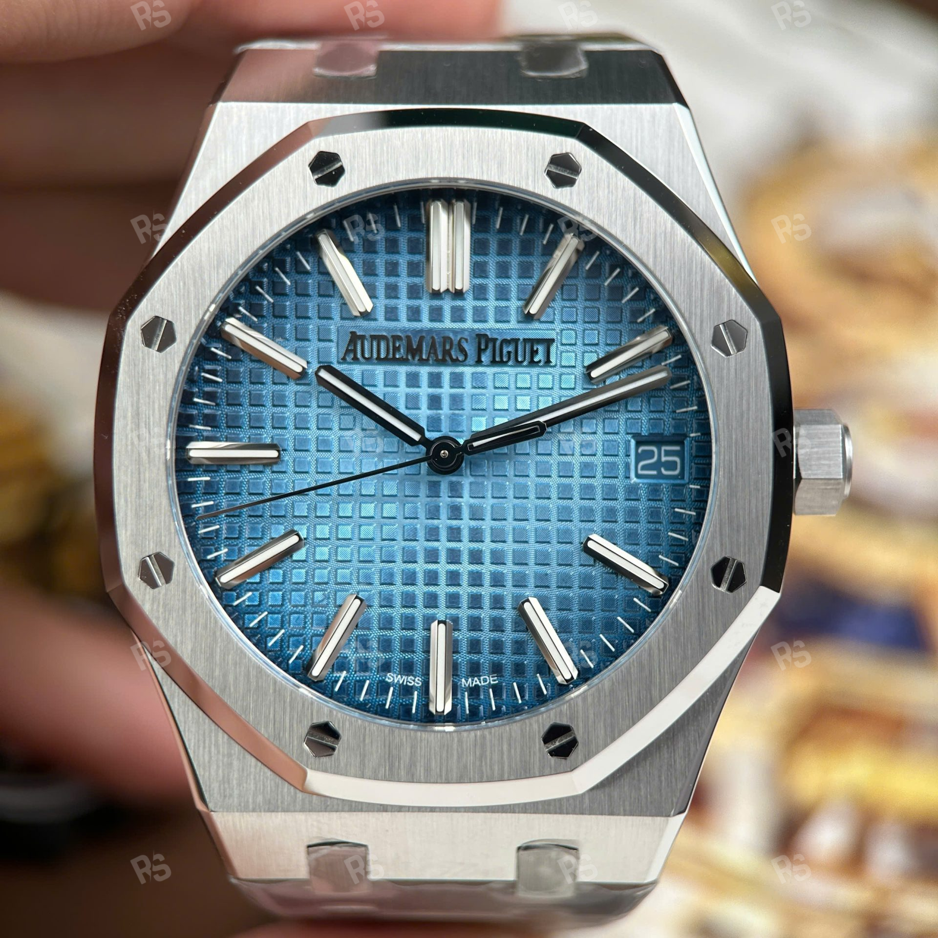 Audemars-Piguet-Royal-Oak 15510BC-Blue-Dial-ZF-Factory-41mm – Super Clone-Calibre 4302-Clone-radikalsaat (13)