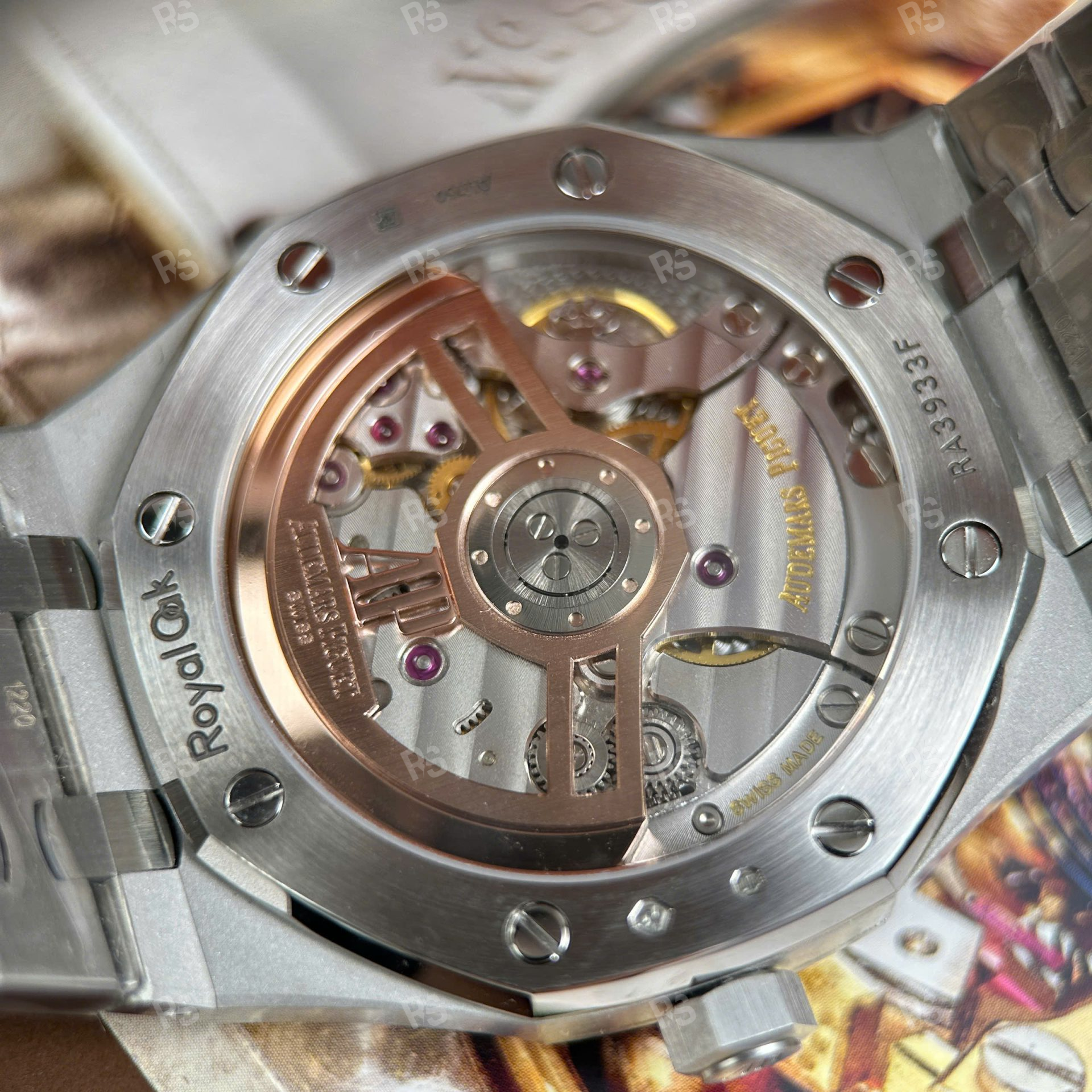 Audemars-Piguet-Royal-Oak 15510BC-Blue-Dial-ZF-Factory-41mm – Super Clone-Calibre 4302-Clone-radikalsaat (7)
