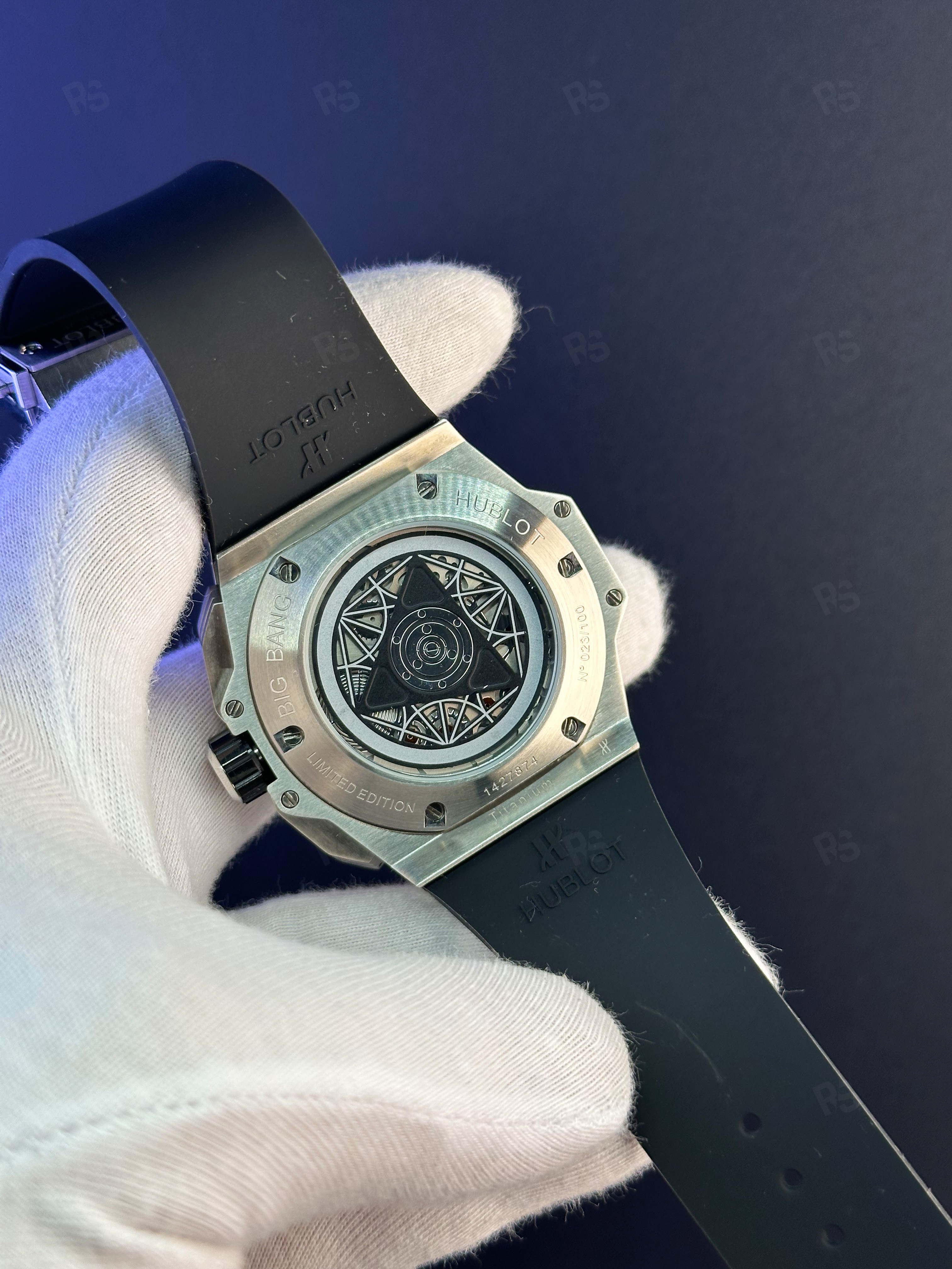 Hublot Big Bang Sang Bleu II Titanium – Otomatik Erkek Saati (3)