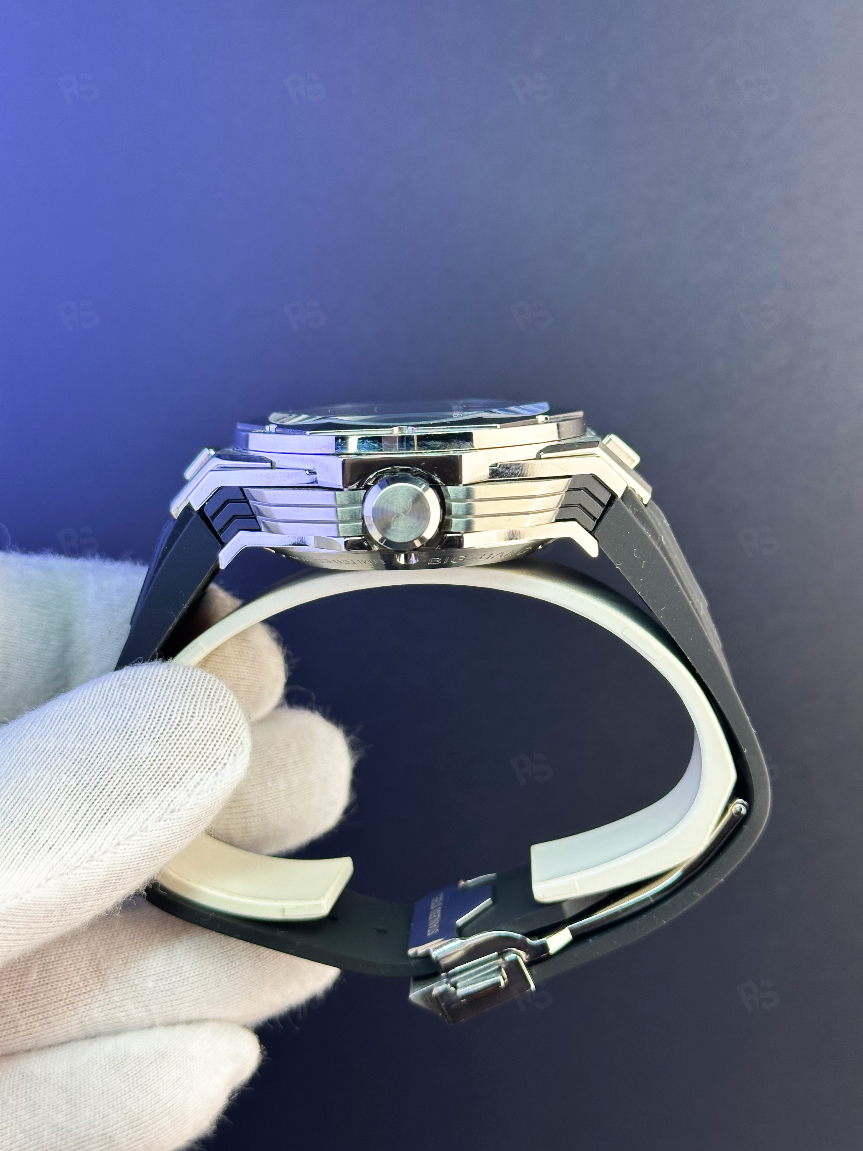 Hublot Big Bang Sang Bleu II Titanium – Otomatik Erkek Saati (4)