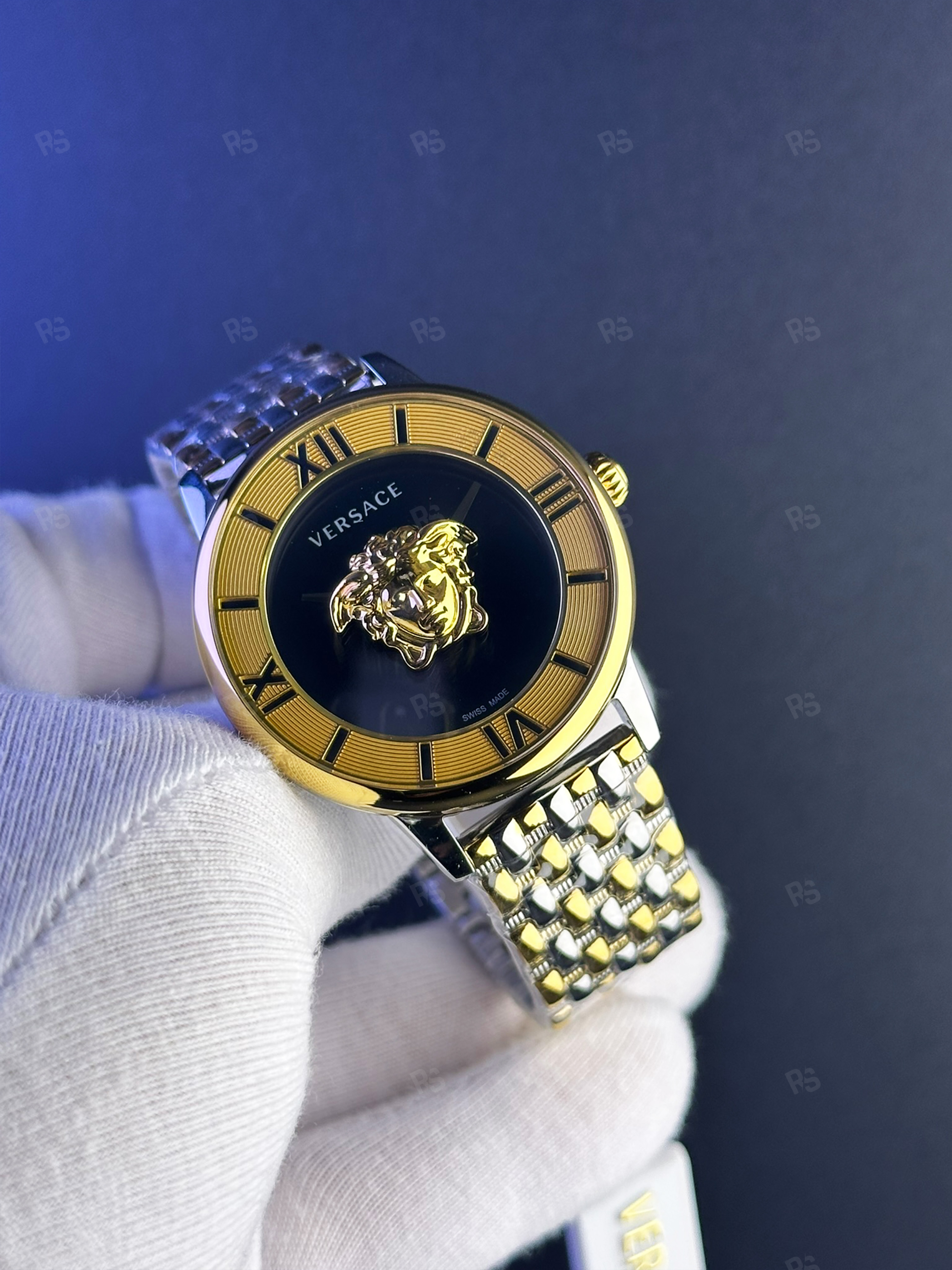 Versace Medusa Icon Nero Gold Premium Kadın Saat (1)