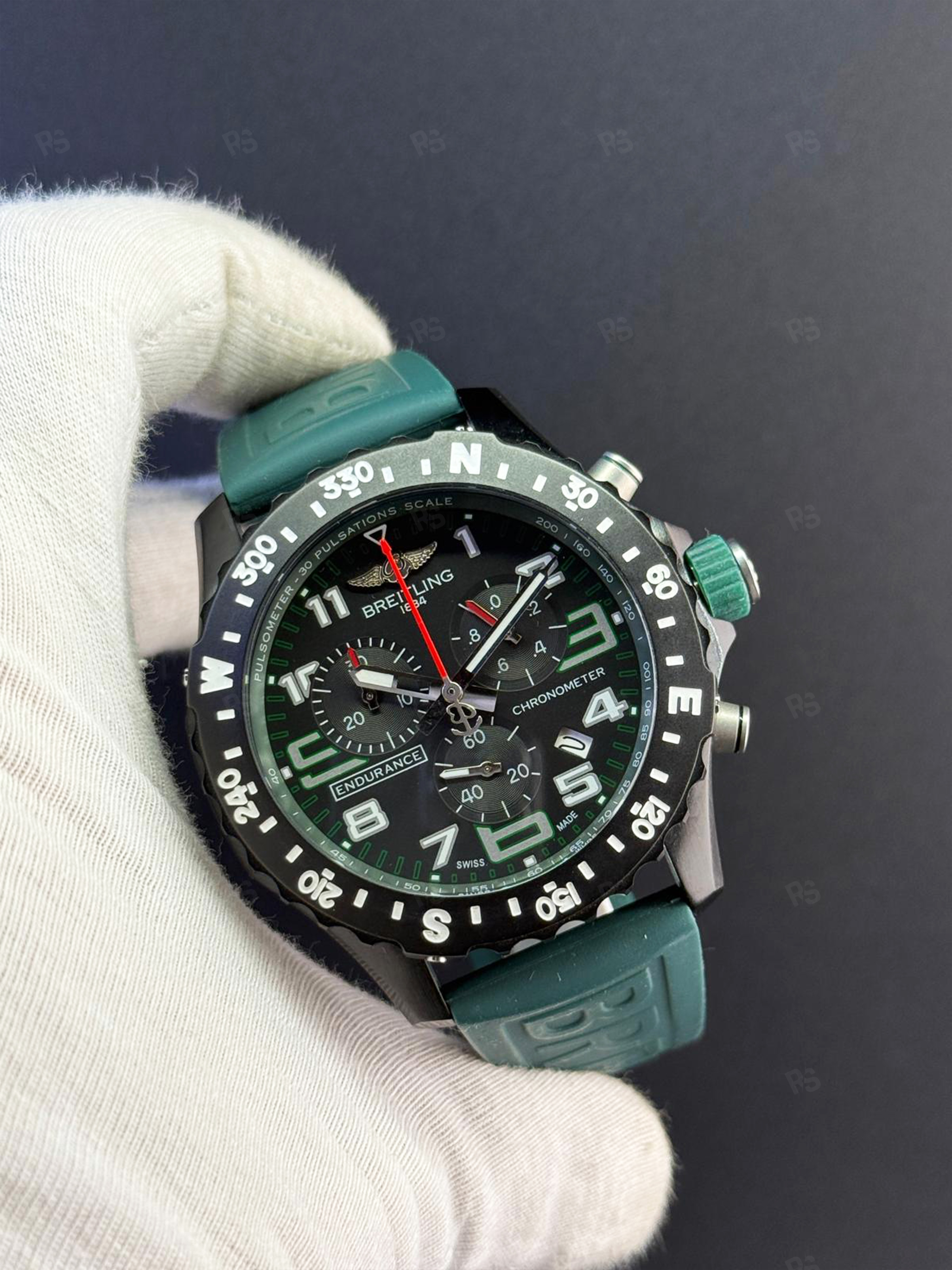 Breitling Endurance Pro Green Edition Otomatik A+ Premium (4)