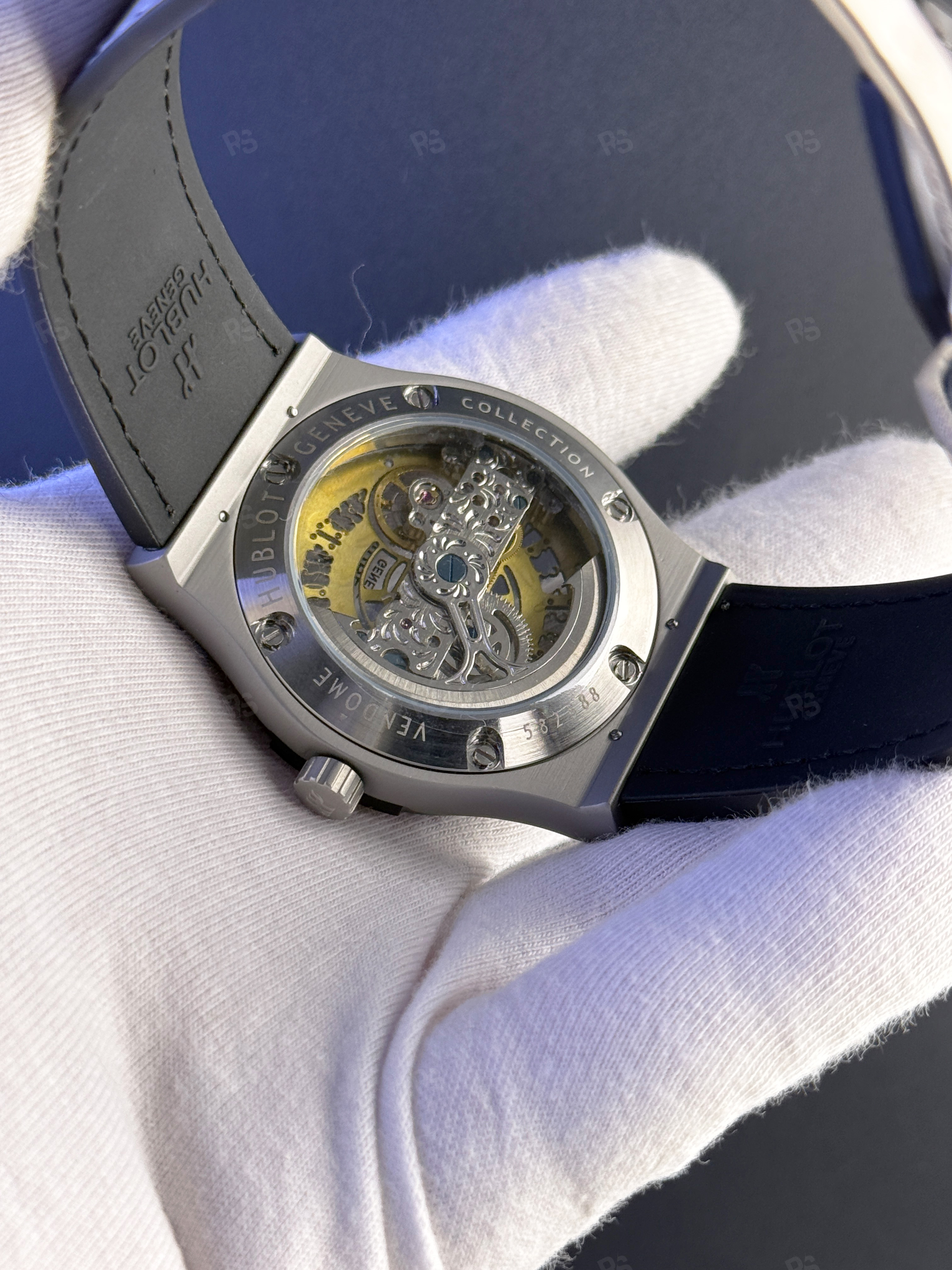 Hublot Classic Fusion Skeleton Gri Otomatik Saat (Erkek) (4)