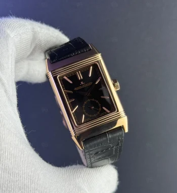 Jaeger-LeCoultre Reverso Classic Gold Siyah Kadran Otomatik Erkek Saat