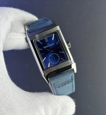 Jaeger-LeCoultre Reverso Classic Mavi Kadran Otomatik Erkek Saat – 316L