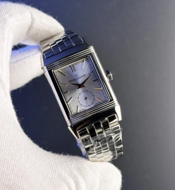 Jeager-LeCoultre Reverso Silver Dial Metal Kordon – Premium Quartz (Kadın-Erkek)