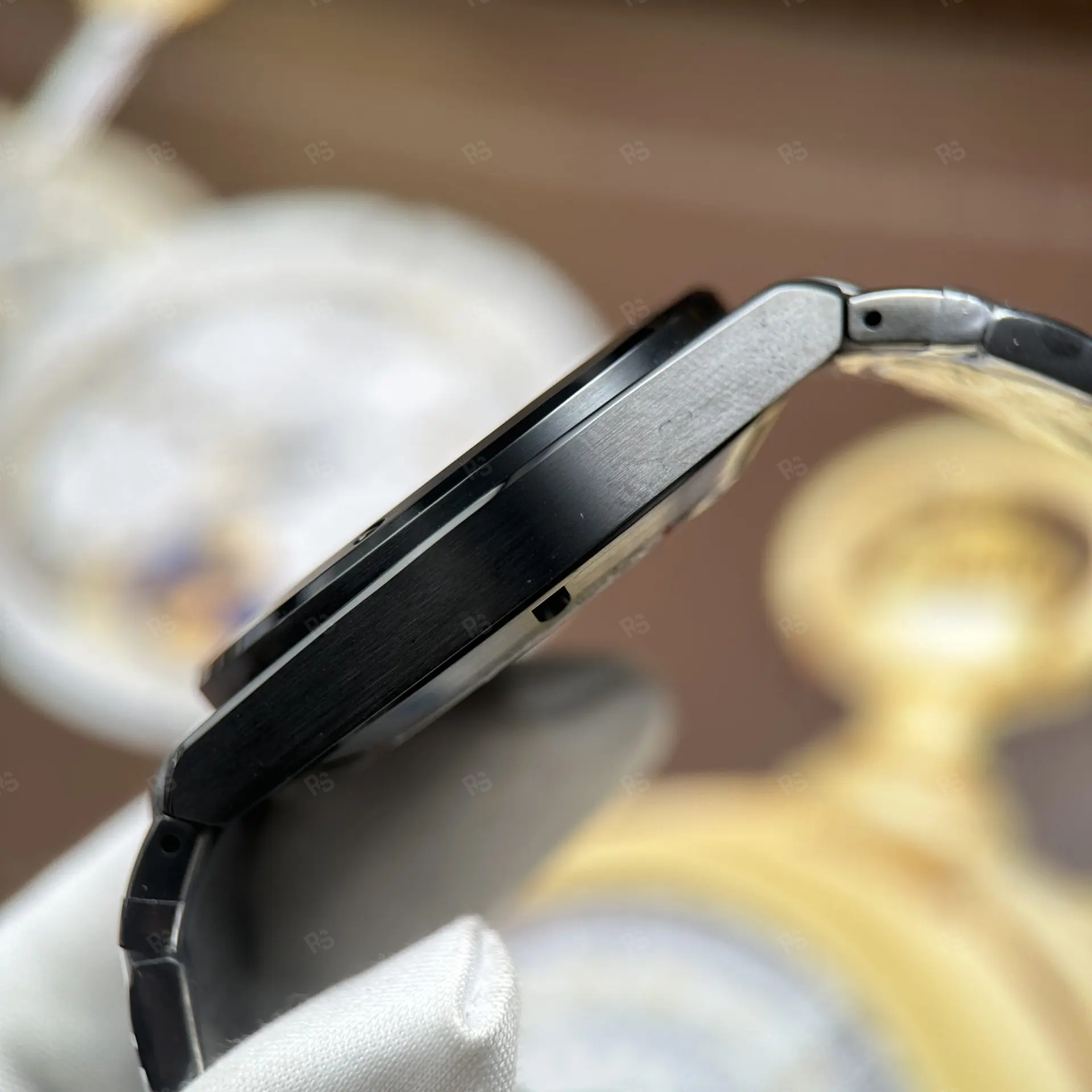 IWC Ingenieur – Siyah Kadran Otomatik Mekanizma – V7 Factory Super Clone 40mm – Calibre 32111 (6)