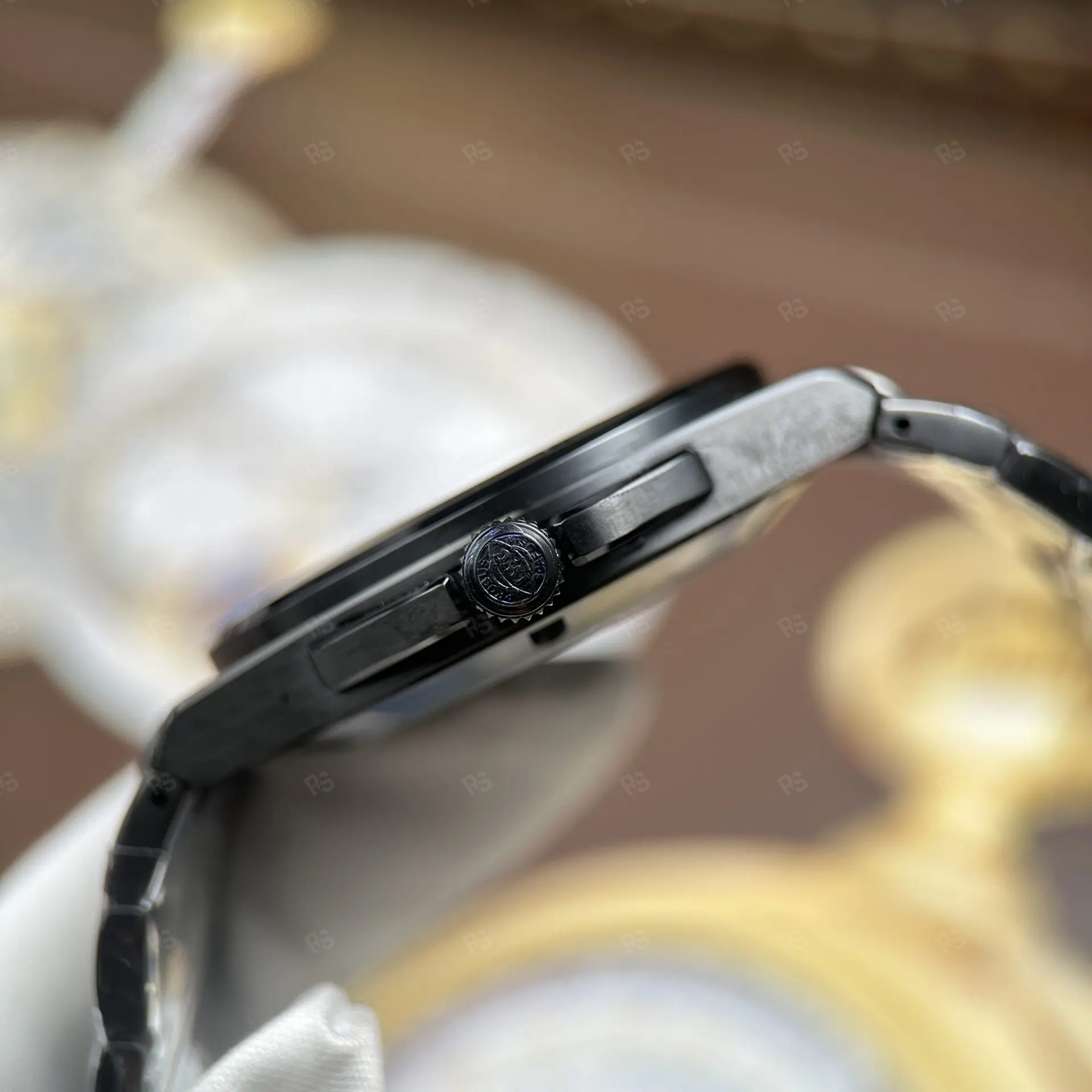 IWC Ingenieur – Siyah Kadran Otomatik Mekanizma – V7 Factory Super Clone 40mm – Calibre 32111 (7)