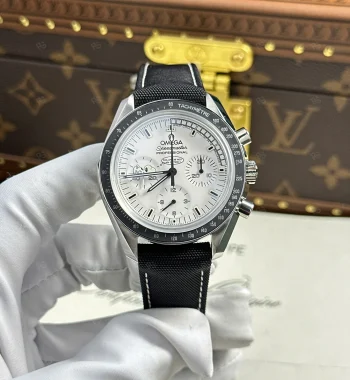 Omega Speedmaster Apollo 13 Silver Snoopy – Beyaz Kadran / Kurmalı – N1 Factory 1:1 Super Clone