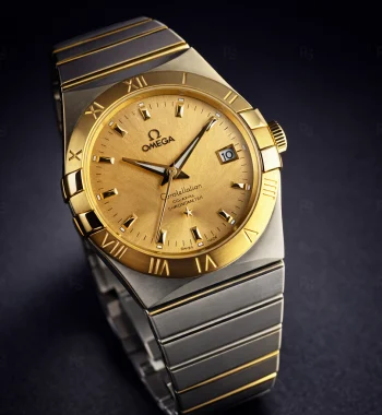 Omega Constellation Erkek Saati 41mm Altın Sarısı Kadran | Two-Tone Kasa